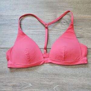 Lululemon Deep Sea Poppy Coral Swim Top